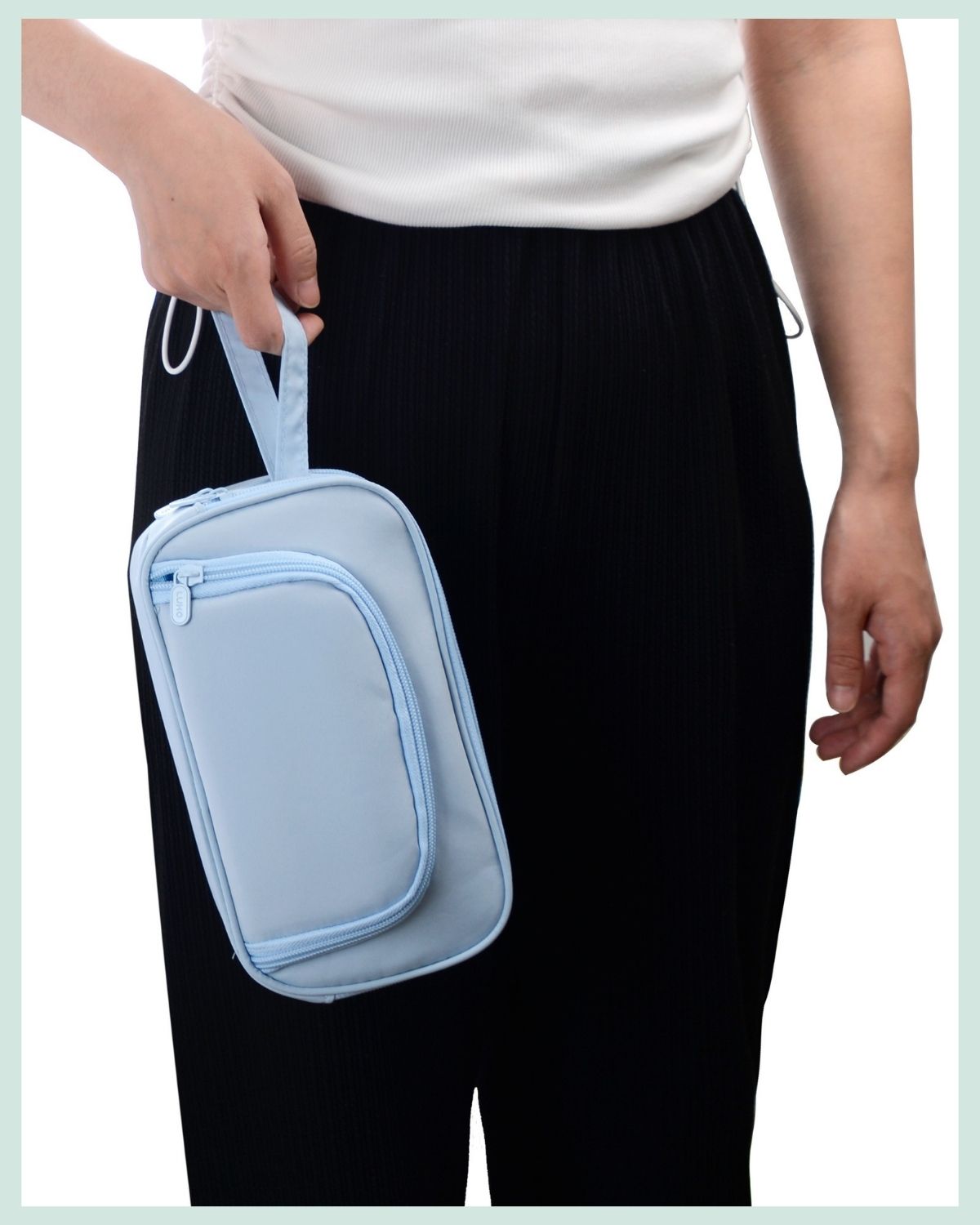Custom Pencil Case or Cosmetic Pouch with Child’s Portrait