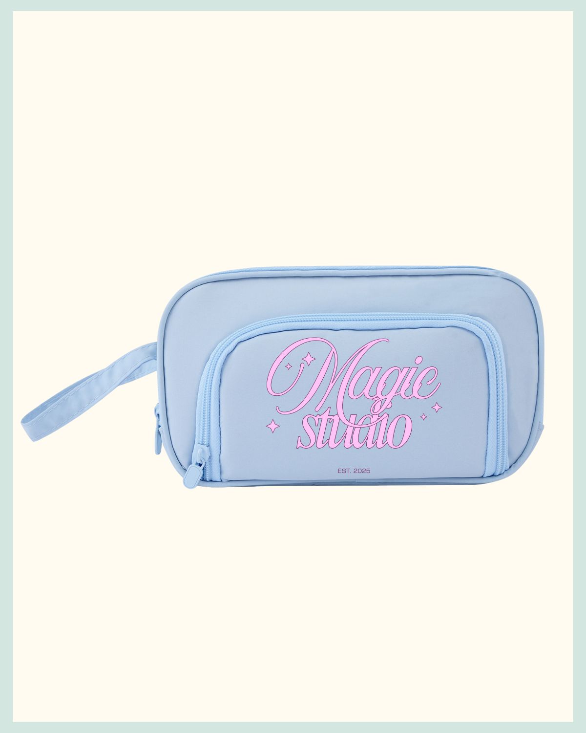 Custom Pencil Case or Makeup Pouch with Name or Initial