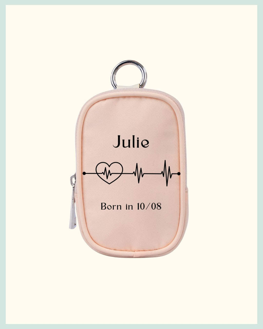 Custom Mini Hanging Pouch with Name or Initial