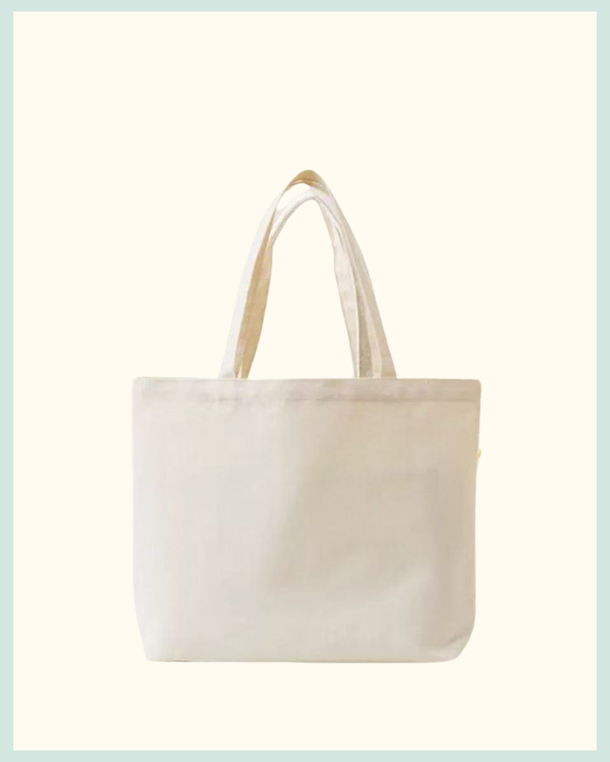 Classic Canvas Tote Bag with Pet’s Portrait