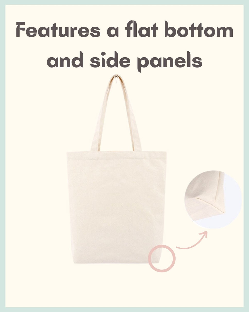 Custom Classic Canvas Tote Bag with Child’s Portrait